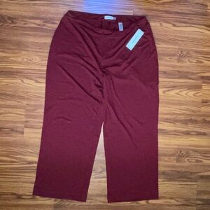NWT Calvin Klein Jersey Knit Dress Pants